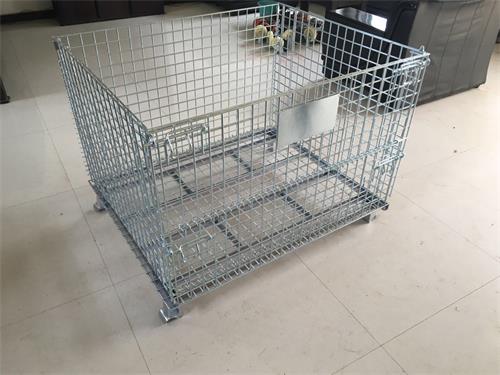 倉儲籠車打開圖