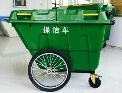 沈陽塑料垃圾車,400升塑料垃圾桶-沈陽興隆瑞