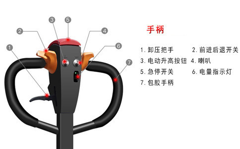 沈陽電動搬運叉車廠家_手柄簡便-沈陽興隆瑞